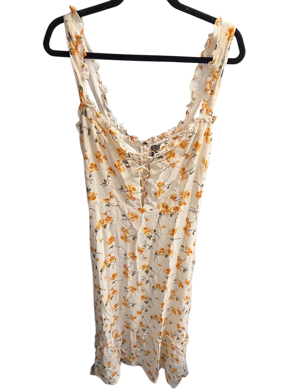 Reformation Floral Dress Lace Up Bust Midi Maxi Dress 12